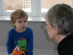 listening to Edw Lear poem