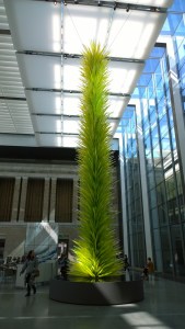 MFA-dining-room-glass sculpture