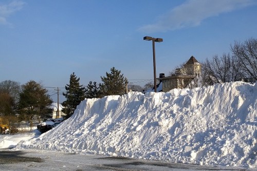 0518-snow-pile-in-parking-lot